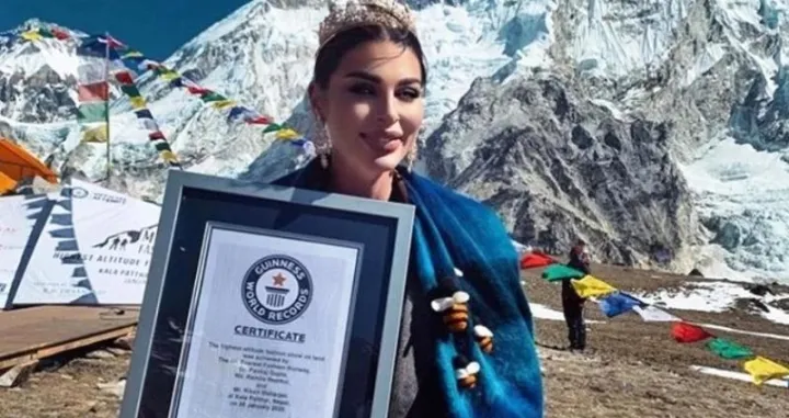 Mostarka učestvovala na modnoj reviji na najvi&scaron;oj nadmorskoj visini