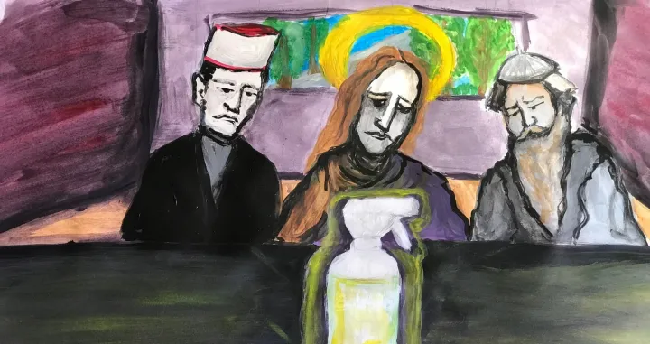 Umjetnost u izolaciji: Ciklus slika &#39;Umjetnost u doba corone&#39; Hanne Dujmović