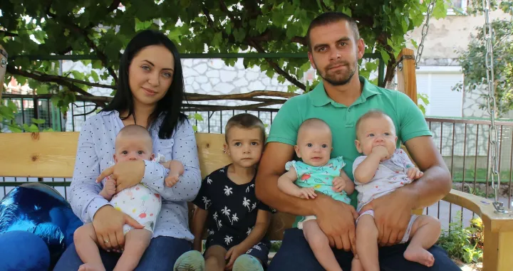 Trojke uljepšale život porodice Čolo