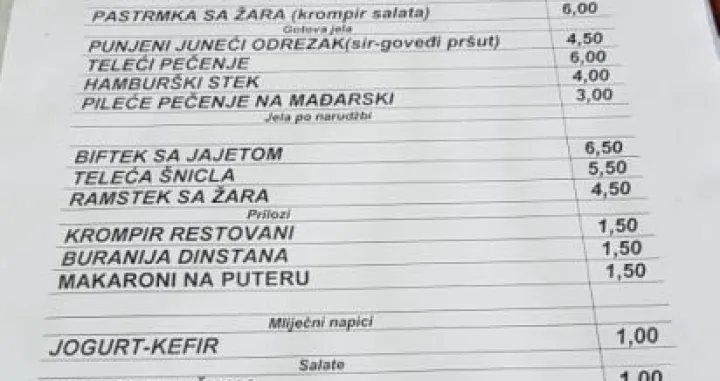 (FOTO) Para na paru u&scaron; na fukaru: Iako imaju enormne plate domaći političari se hrane u najjeftinijim restoranima u zemlji