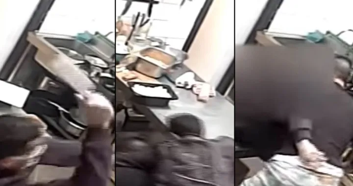 (UZNEMIRUJUĆI VIDEO) Mu&scaron;karac u Splitu satarom i makazama napao radnika ugostiteljskog objekta