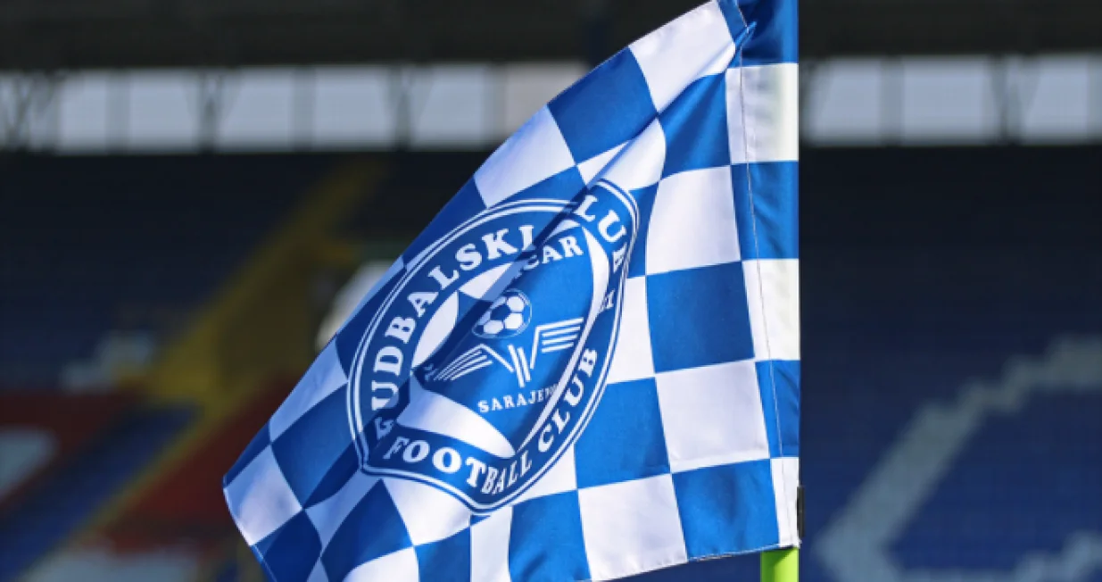 fk željezničar zastavica