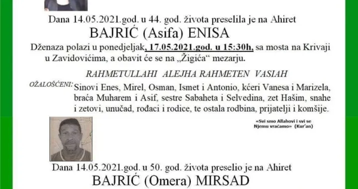 Detalji krvavog pira Mirsada Bajrića / Enisa je prosila, a on je pio, tu noć kad smo čuli pucnjavu nismo znali odakle dolazi
