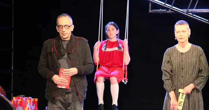 Predstava je urađena po istoimenom romanu Darka Cvijetića