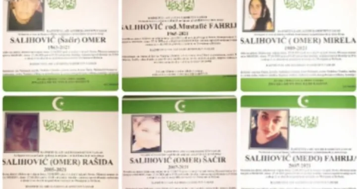 Poznat i uzrok požara? - Ovo su članovi porodice Salihović koji su život izgubili u vatrenoj stihiji: &Scaron;aćir i Fahrija bili su jo&scaron; uvijek djeca