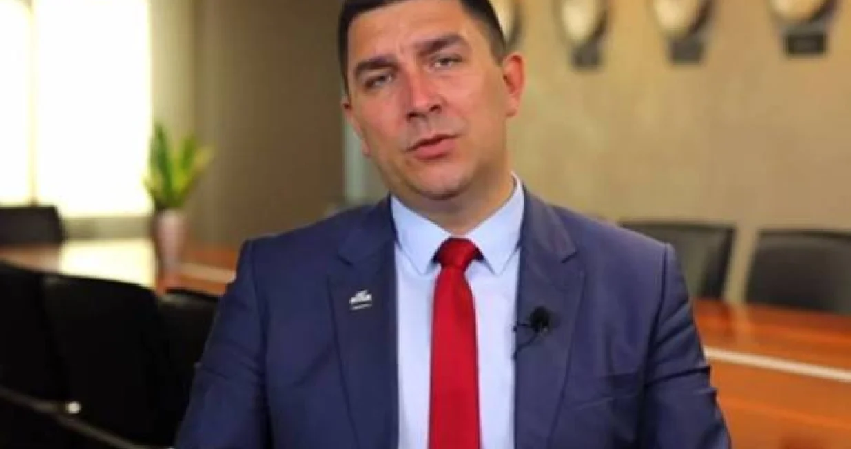 Milo&scaron; Stevanović, advokat iz Bijeljine i direktor Demokratskog narodnog saveza/