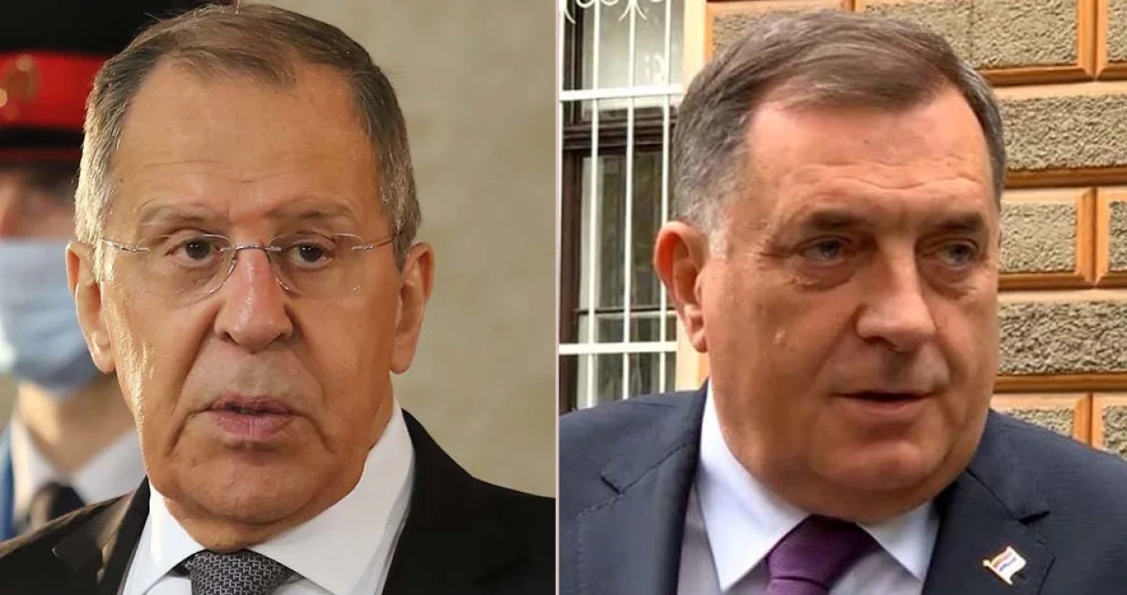 Lavrov i&nbsp;Dodik