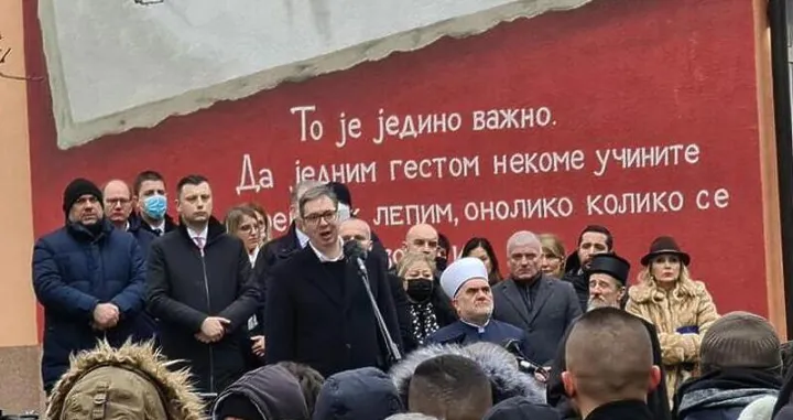 Vučić u Priboju: Srbi će reći da sam popustljiv i da se ulizujem Bo&scaron;njacima, a oni će opet reći da pričam bajke