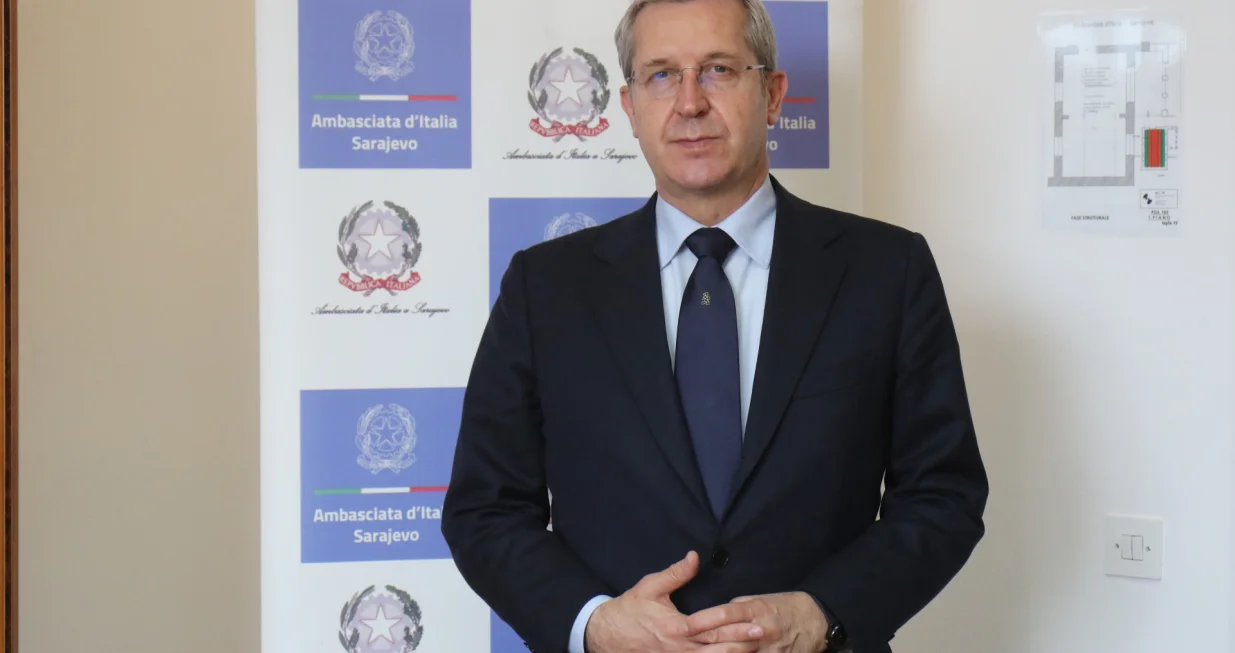 Zamjenik ministra vanjskih poslova Italije Benedetto Della Vedova/Senad Gubelić