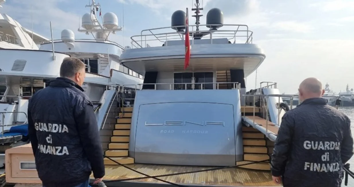 Jahta jednog od ruskih oligarha/ EPA/