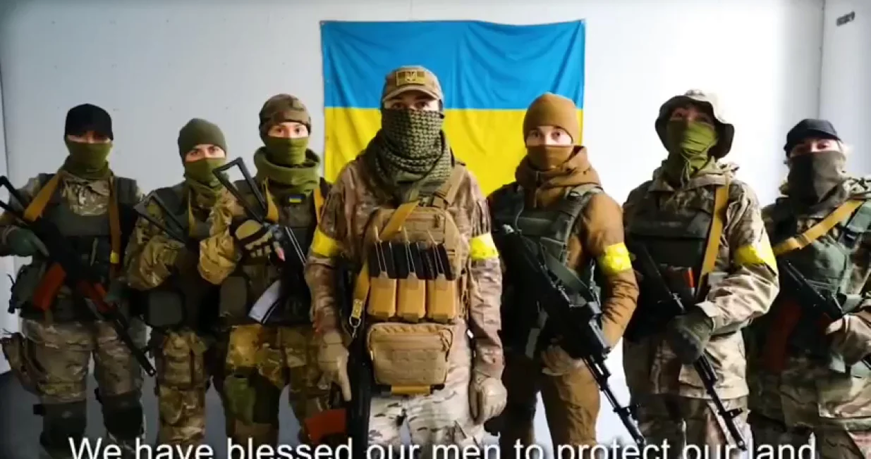 Ukrajinke spremne za borbu/