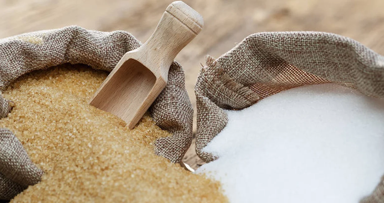 kristalni i smeđi &scaron;ećer/