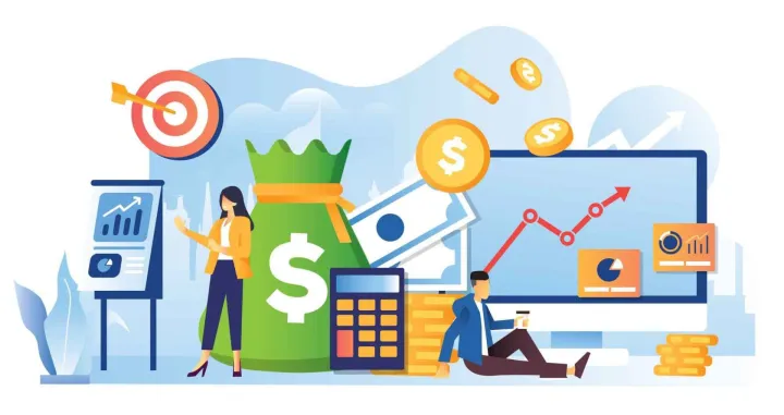 Trgovina ulugama cefta ilustracija/