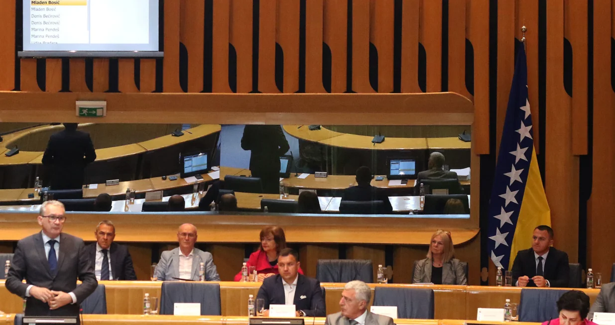 Sjednica Doma naroda Parlamentarne skupštine BiH/Didier Torche