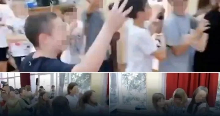 Na školskoj priredbi djeca se zabavljala uz pjesmu "Ne volim te Alija zato što si balija" koja veliča ratne zločine i žive lomače/