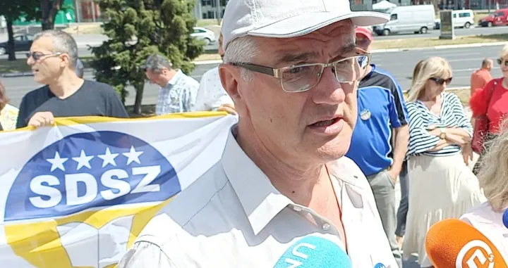 Salih Karčić, predsjednik Samostalnog sindikata državnih službenika i zaposlenika u institucijama BiH./Didier Torche