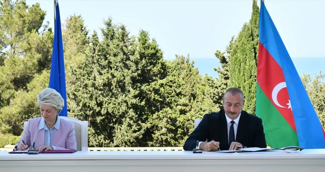 Von der Leyen i Aliyev/Anadolija/