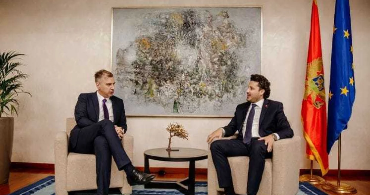 Branimir Jukić i Dritan Abazović/Vlada Cg