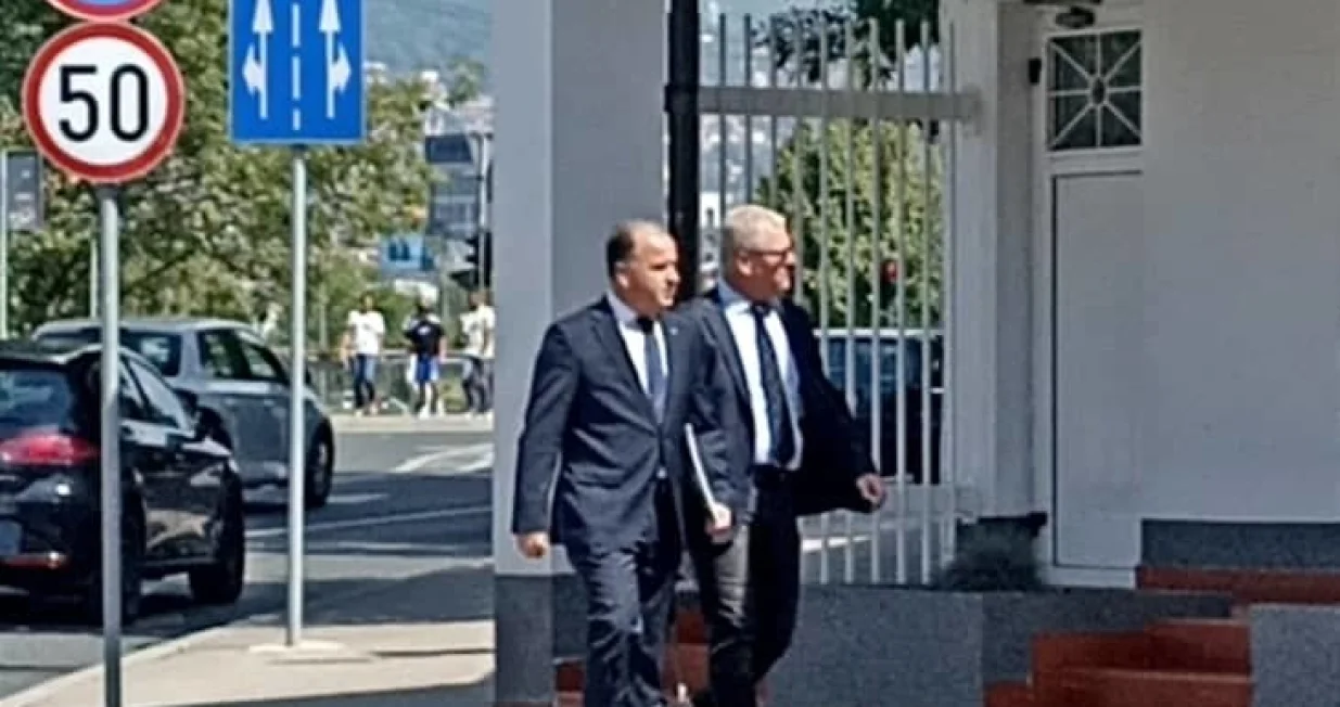 Đonlagić i Begić sastanak u OHR-u/Didier Torche/