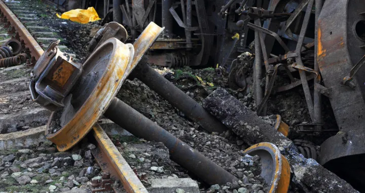 Sudar vozova kod Novske/