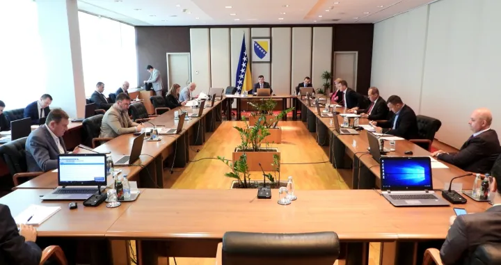 Sjednica Vijeća ministara BiH/