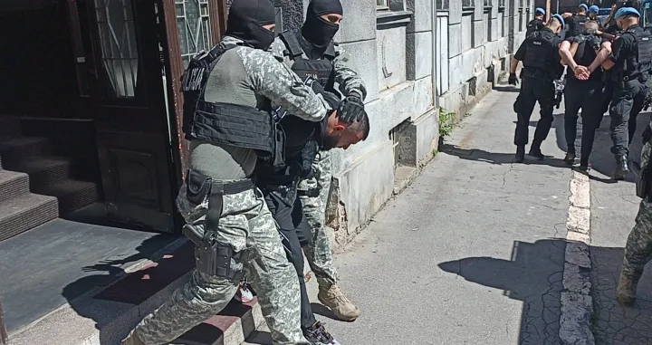 Privedeni Elvis Keljmendi, Ajlin Ahmić i Anel Sejfović, Akcija "Rez"/Didier Torche