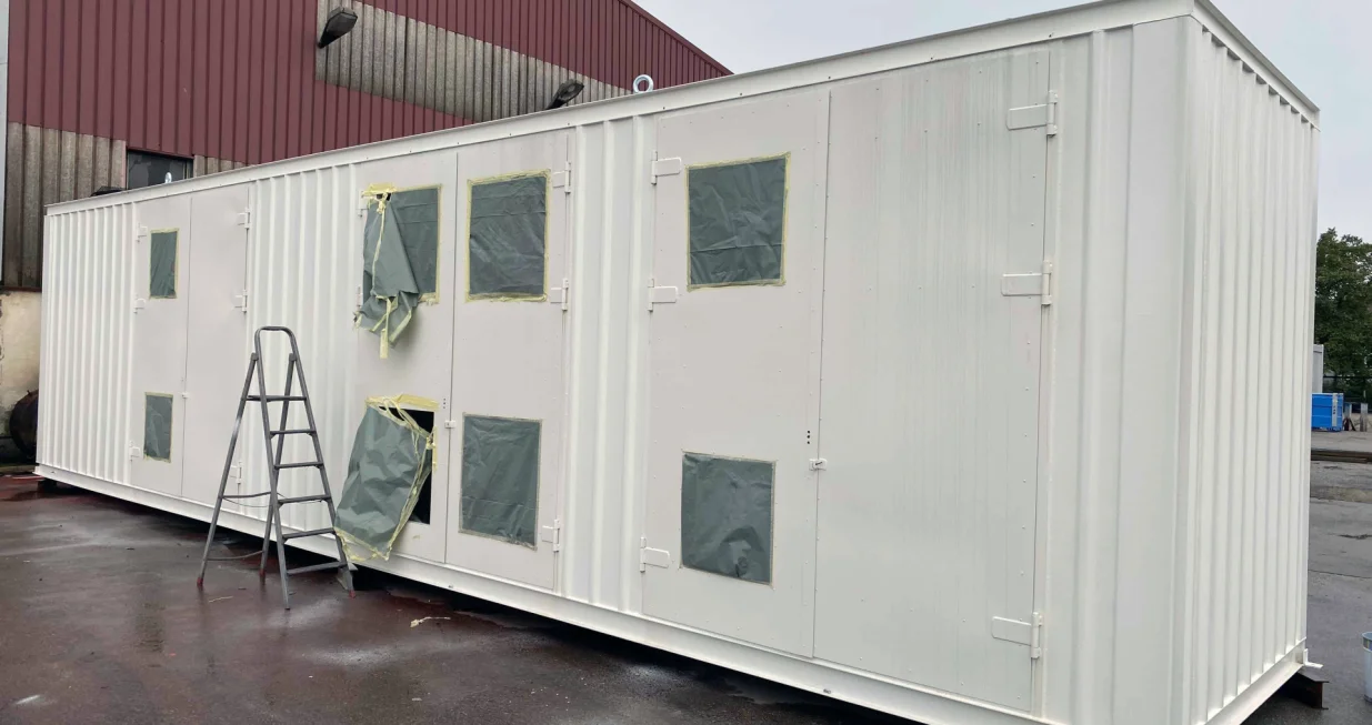 Kontejneri kompanije Elvako iz Bijeljina/Љерка Бјелица