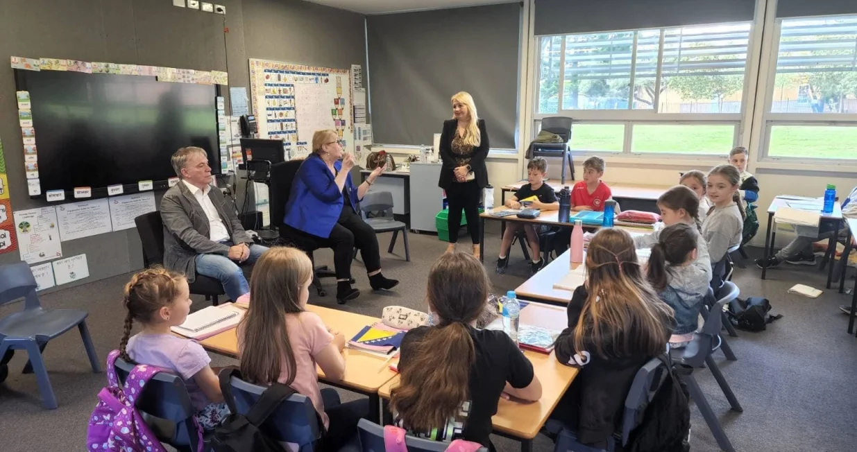 Bisera Turković, Maida Vugdalić Kulić, Bosanska etnička škola Sydney (BEŠ)/Facebook