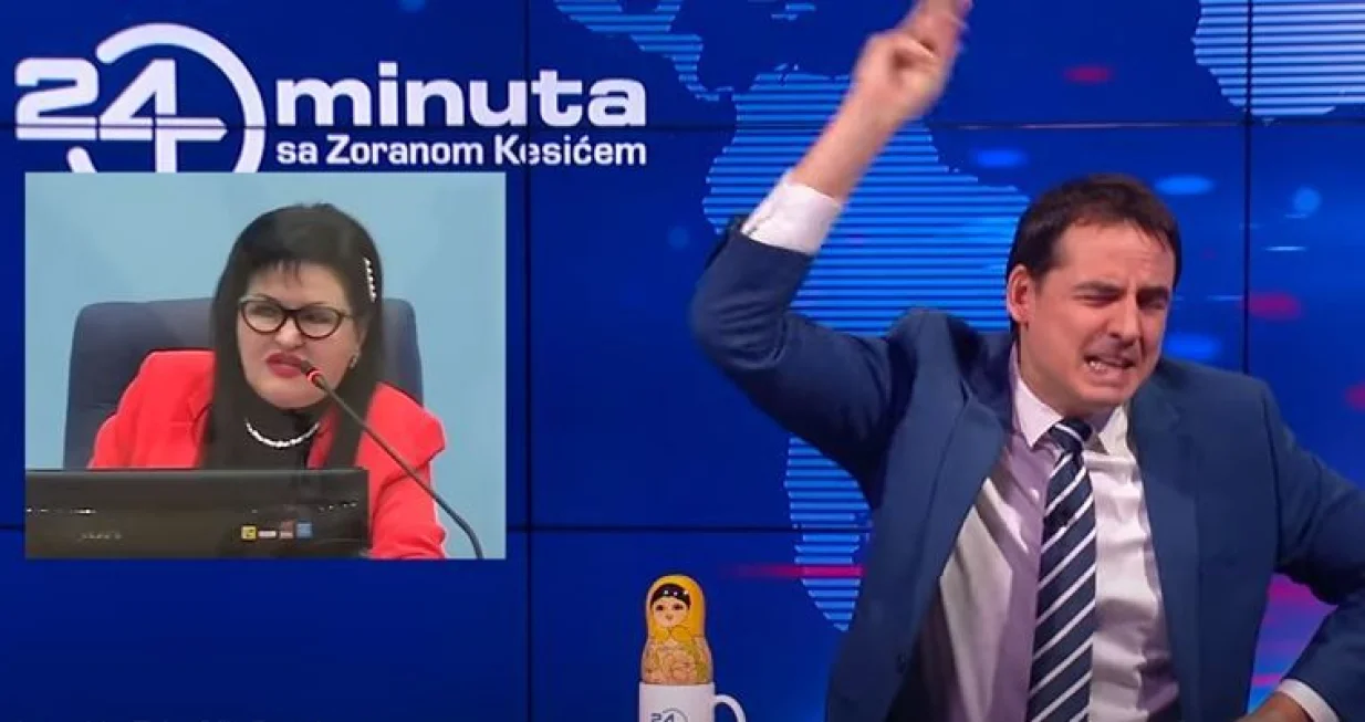 Zoran Kesić u svom stilu/Screenshot/