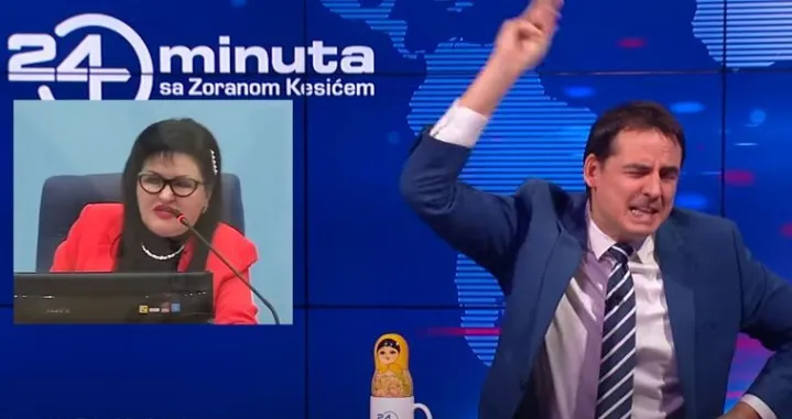 Zoran Kesić u svom stilu/Screenshot/