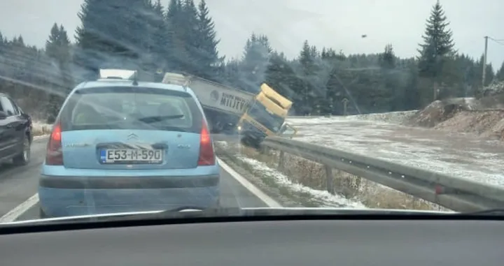 Saobraćajna nesreća na Bijambarama/