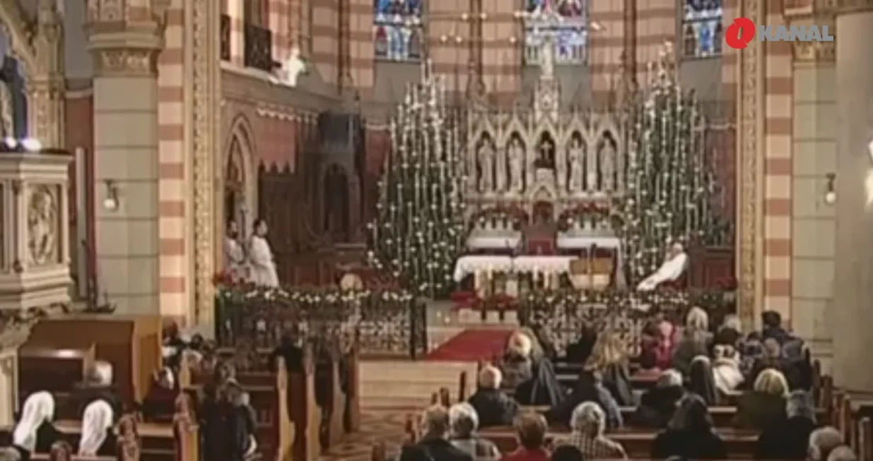 Božić- sarajevska katedrala/