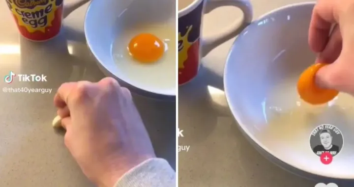 Trik za odvajanje žumanca od bjelanca/