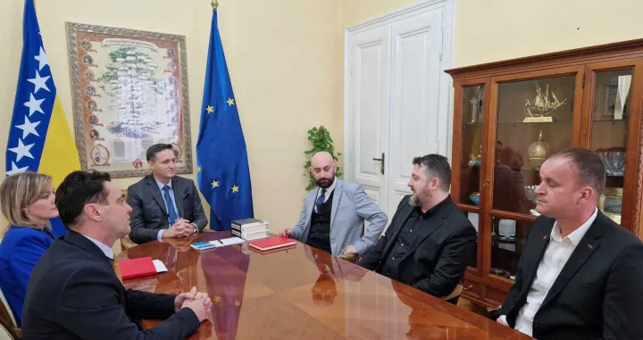 Denis Bećirović, Damir Saračević, Admir Mehmedović, Savez bh. udruženja u Austriji "Consilium Bosniacum"/Predsjedništvo Bih