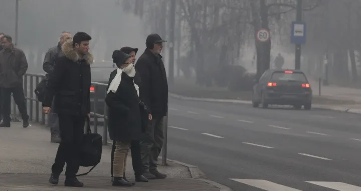 Sarajevo smog i magla/