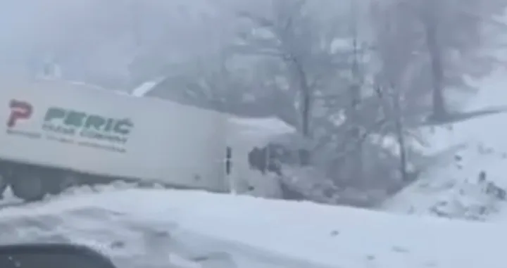 Kamion ima beogradske registarske oznake/Screenshot/