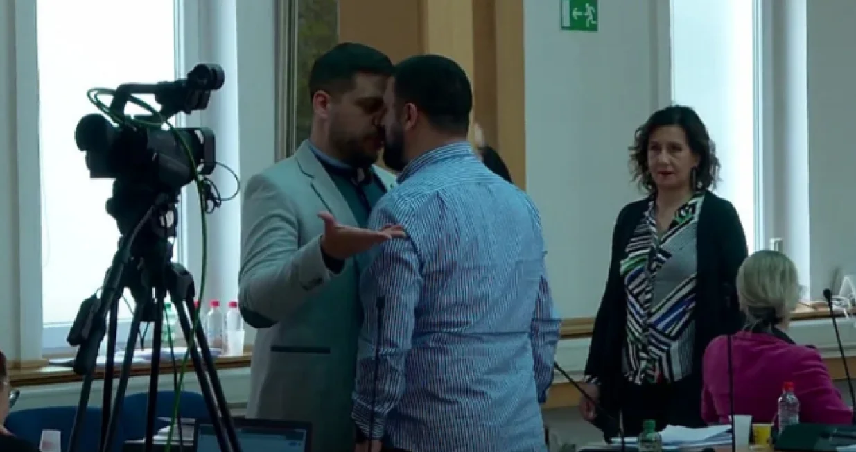 Obračun dvojice vijećnika/PrtSc/TVSA/