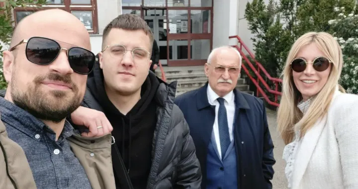 Vojko V i Grše prije ročišta/ Instagram/