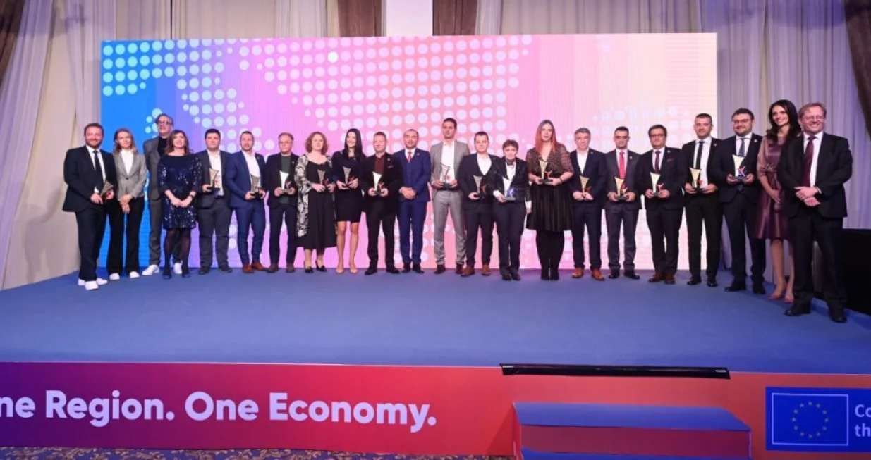 Sa dodjele nagrada u Skoplju krajem marta ovegodine/