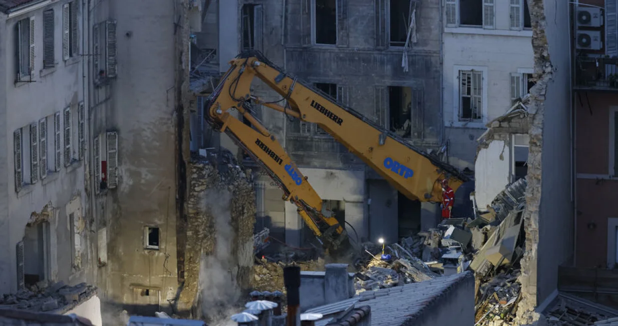 Sru&scaron;ena zgrada u Marseju/LP/Olivier Corsan/Olivier Corsan