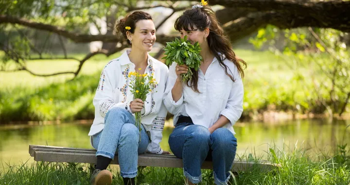 Ružica Ivanović zajedno sa kolegicama Azrom Drače/