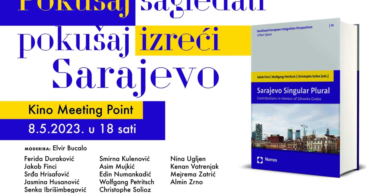 Finalni poster, Sarajevo Singular Plural, promocija/Nina Knežević