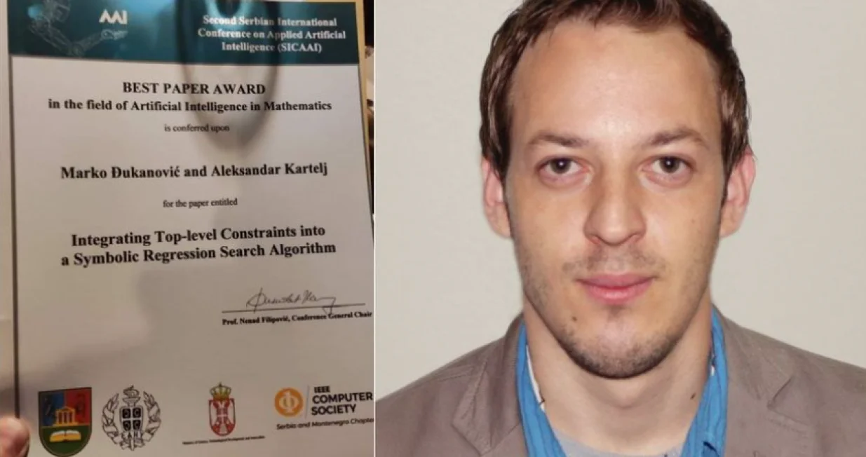 marko đukanović banja luka pms najbolji naučni rad<br>facebook/