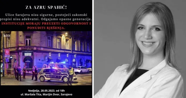 Azra je stradala u petak navečer/ Ilustracija/