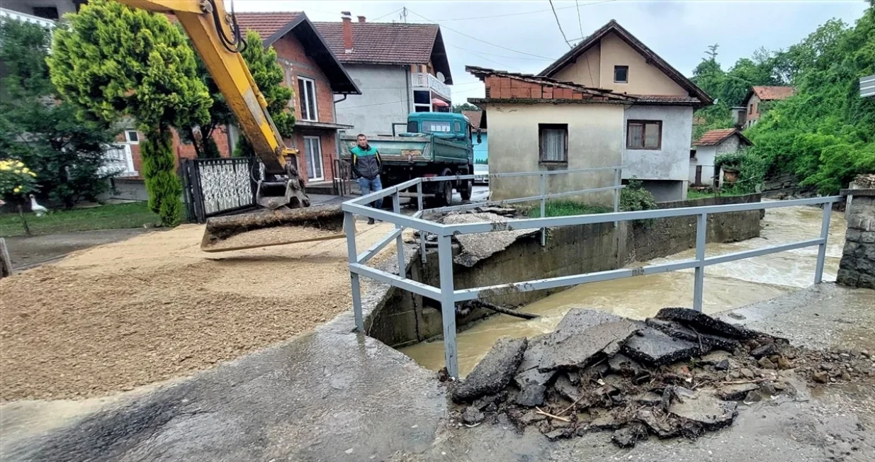 Općina Čelić, Tuzlanski kanton (TK), stanje prirodne nepogode, prirodna nepogoda, kiša, poplava/Anadolija