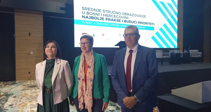 konferencija "Srednje stručno obrazovanje u Bosni i Hercegovini - najbolje prakse i budući prioriteti", dualno obrazovanje<br>/