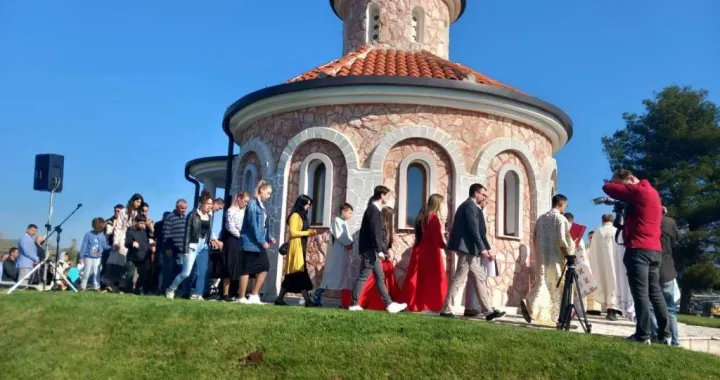 novoizgrađeni hram Svetog Stefana Despota i prepodobne Evgenije<br>Visoko.ba/