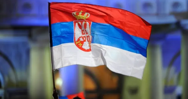 Zastava Srbije ilustracija/