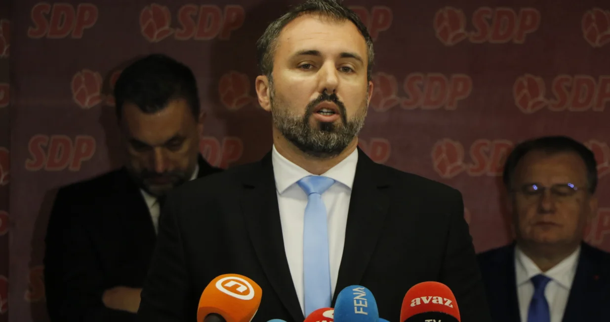 Igor Stojanović, Pres konferencija Trojke Nikšić, Konaković, Forto<br>/Senad Gubelić