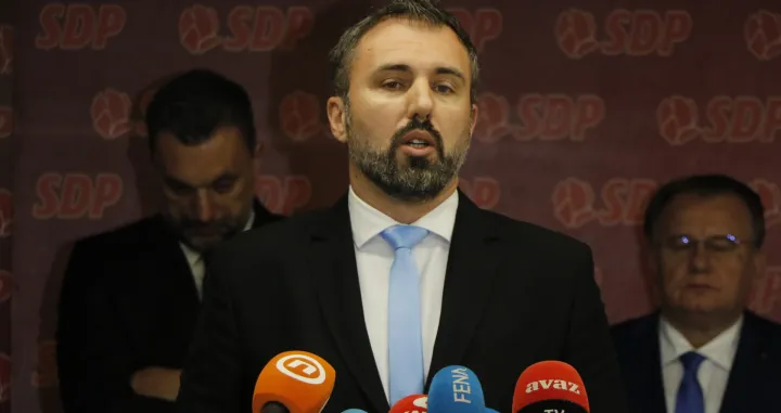 Igor Stojanović, Pres konferencija Trojke Nikšić, Konaković, Forto<br>/Senad Gubelić